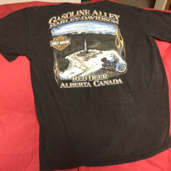HARLEY-DAVIDSON Red Deer tshirt - Picture 3 of 3
